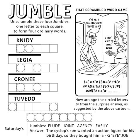 Word Jumble .